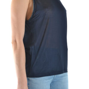 Shop Dondup Women’s Blue Tank-Top V at Brands Seekers