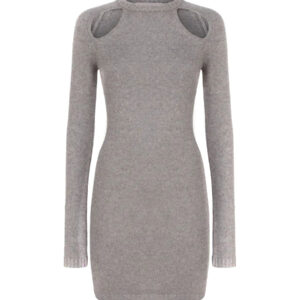 Shop Chiara Ferragni Women’s Grey Dress V at Brands Seekers