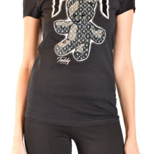 Shop Philipp Plein Women’s Black T-Shirt V at Brands Seekers