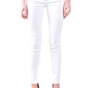 Shop Philipp Plein Women’s White Trouser V at Brands Seekers