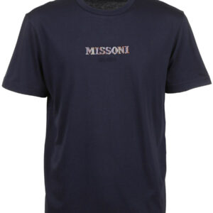 Shop Missoni Men’s Blue T-Shirt V at Brands Seekers