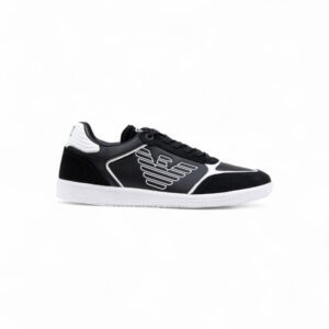 Shop Ea7 Men’s Black Sneakers 7X000405 AF19826 at Brands Seekers