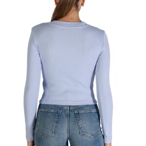 Shop Calvin Klein Jeans Women’s Light Blue T-Shirt LV047A803G at Brands Seekers