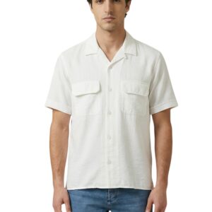 Shop Antony Morato Men’s White Shirt MMSS00199-FA400104 at Brands Seekers
