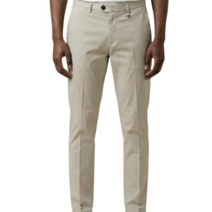 Shop Antony Morato Men’s Beige Trousers MMTR00780-FA800197 at Brands Seekers