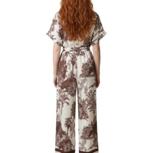 Shop Artigli Women’s Beige Jumpsuit ACTU004769 at Brands Seekers