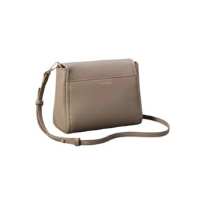 Shop Calvin Klein Women’s Grey Bag EMBLEM HW PEBBLE CROSSBODY 20 at Brands Seekers