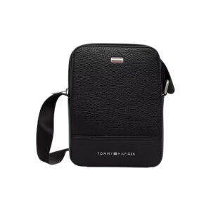 Shop Tommy Hilfiger Men’s Black Bag TH CENTRAL MINI REPORTER at Brands Seekers