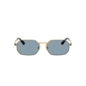 Shop Versace Men’s Gold Sunglass RETTANGOLARE at Brands Seekers