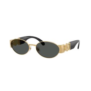Shop Versace Men’s Gold Sunglass 2475914 at Brands Seekers