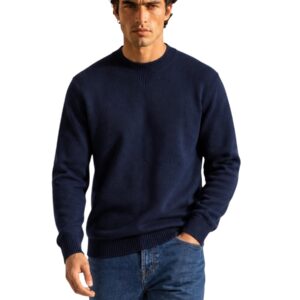 Shop Armani Exchange Men’s Blue Knitwear 2476288 at Brands Seekers