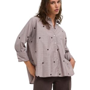 Shop Only Women’s Brown Shirt NEW LINA GRACE STR at Brands Seekers