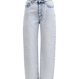 Shop Armani Exchange Women’s Blue Trouser 2476889 at Brands Seekers