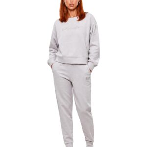 Shop Ea7 Women’s Grey Jumpsuit 2476872 at Brands Seekers