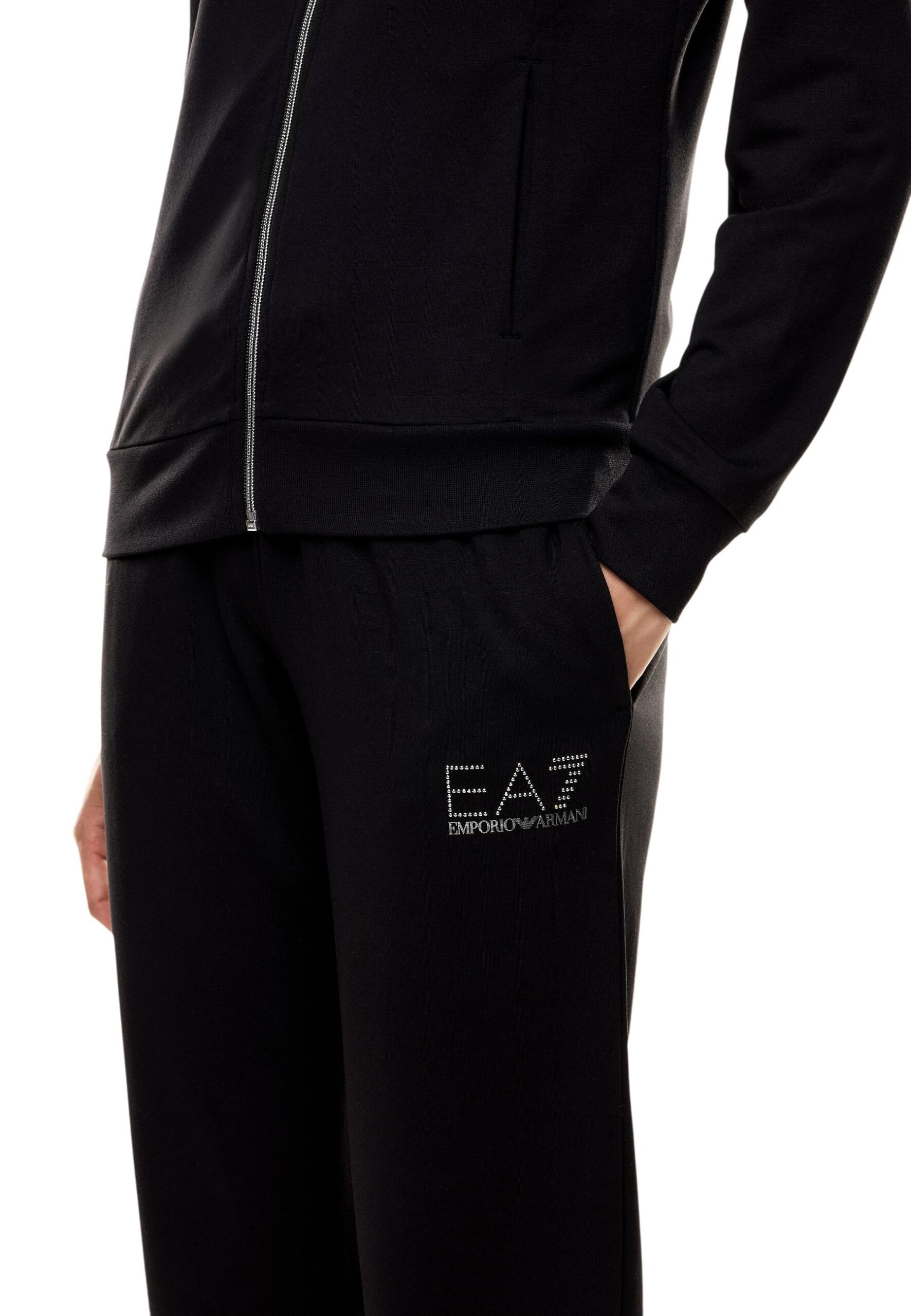 EA7 จั๊มสูทสีดำผู้หญิง 2476850