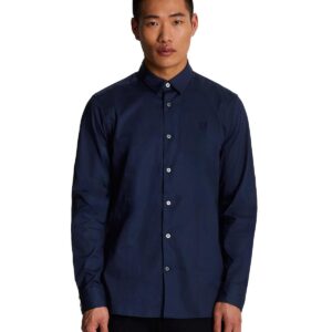 Shop Lyle & Scott Men’s Blue Shirt 519132 at Brands Seekers