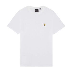 Shop Lyle & Scott Men’s White T-Shirt POPCORN JACQUARD at Brands Seekers