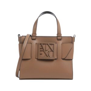 Shop Armani Exchange Women’s Beige Bag 2476371 at Brands Seekers