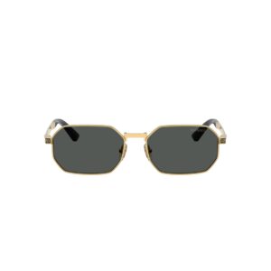 Shop Versace Men’s Gold Sunglass 2475618 at Brands Seekers