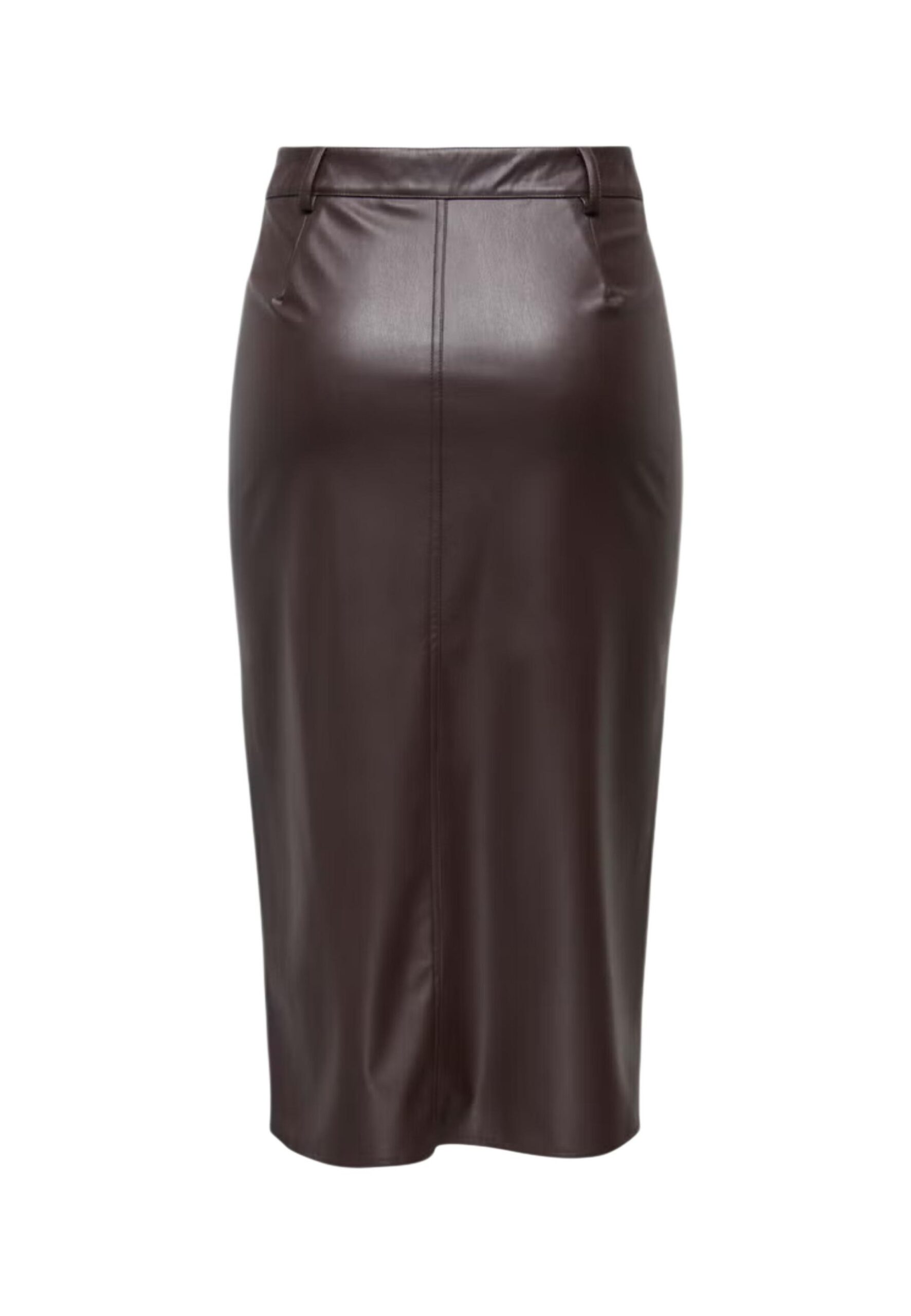 Only ONLBITTEN FAUX LEATH PENCIL Jupe brune pour femme