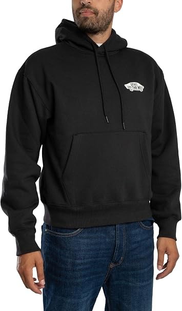 Shop Vans Men’s Black Sweatshirt VN00105KY281 at Brands Seekers