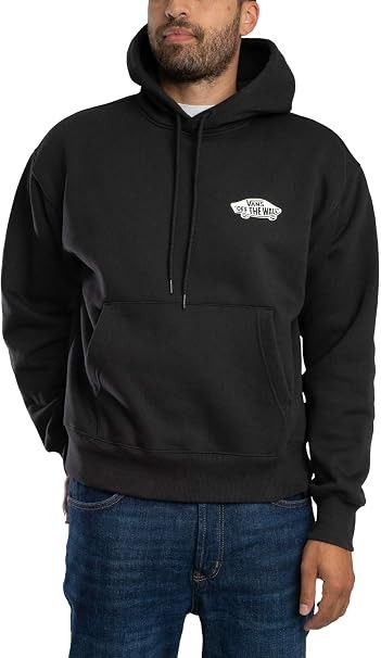 Shop Vans Men’s Black Sweatshirt VN00105KY281 at Brands Seekers
