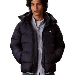 Shop Calvin Klein Jeans Men’s Blue Jacket 2476916 at Brands Seekers