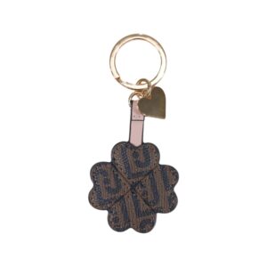 Shop Liu Jo Women’s Pink Key-Ring FOURLEAF KEY RING at Brands Seekers
