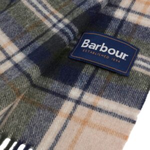 Shop Barbour Men’s Beige Scarf NEW CHECK TARTAN SCARF at Brands Seekers