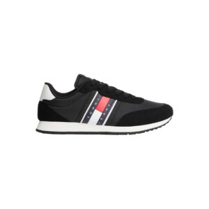 Shop Tommy Hilfiger Jeans Men’s Black Sneaker 2477266 at Brands Seekers