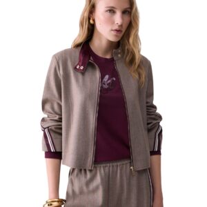 Shop Liu Jo Women’s Brown Blazer GIACCA TS at Brands Seekers