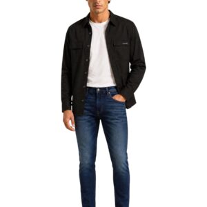 Shop Calvin Klein Jeans Men’s Black Shirt 2477224 at Brands Seekers