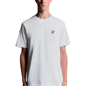 Shop Lyle & Scott Men’s White T-Shirt 2477094 at Brands Seekers