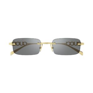 Shop Gucci Men’s Gold Sunglass 2477112 at Brands Seekers