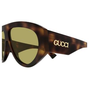 Shop Gucci Men’s Green Sunglass GG2128S at Brands Seekers