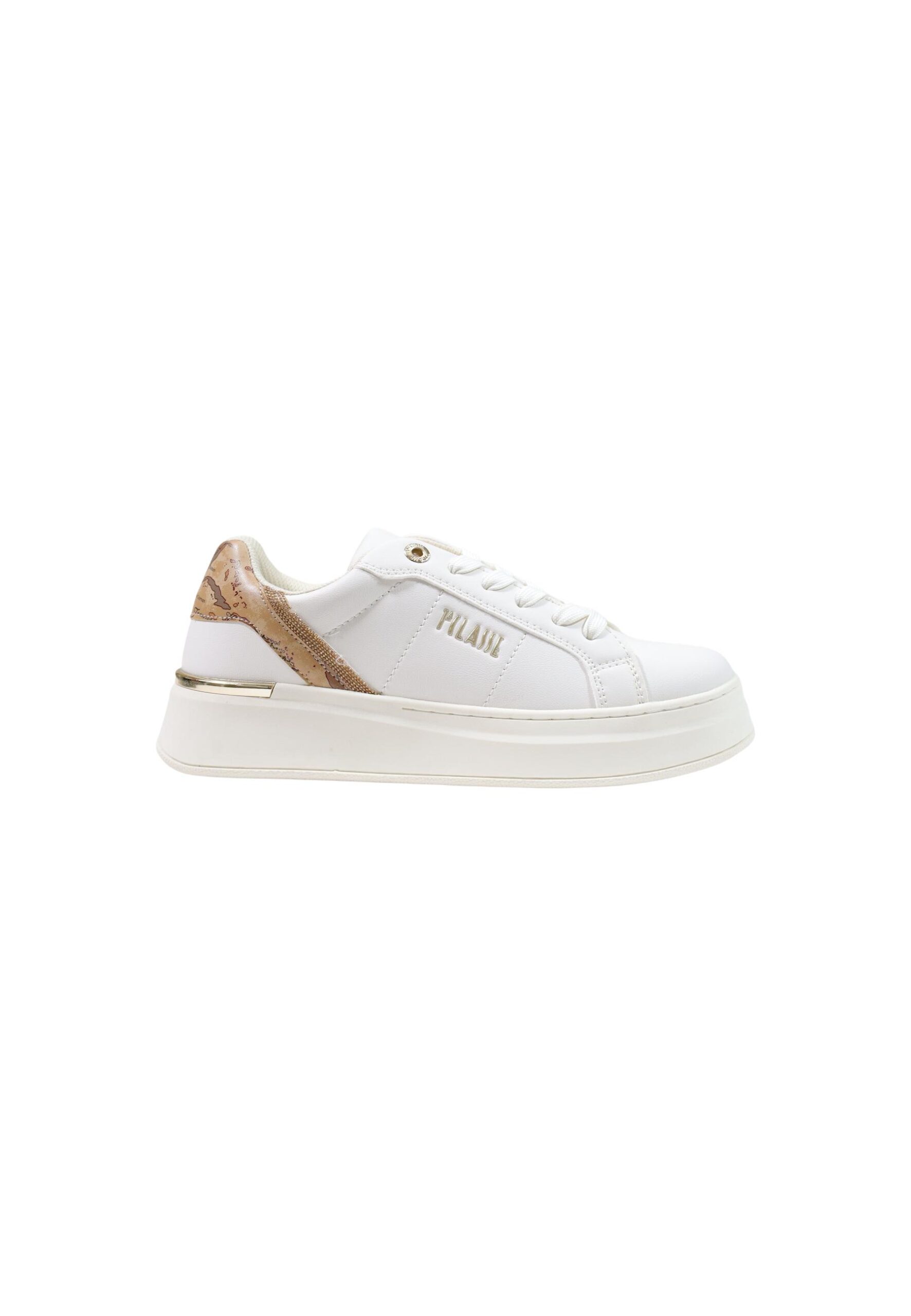 Shop Alviero Martini Prima Classe Women’s White Sneakers 2477169 at Brands Seekers