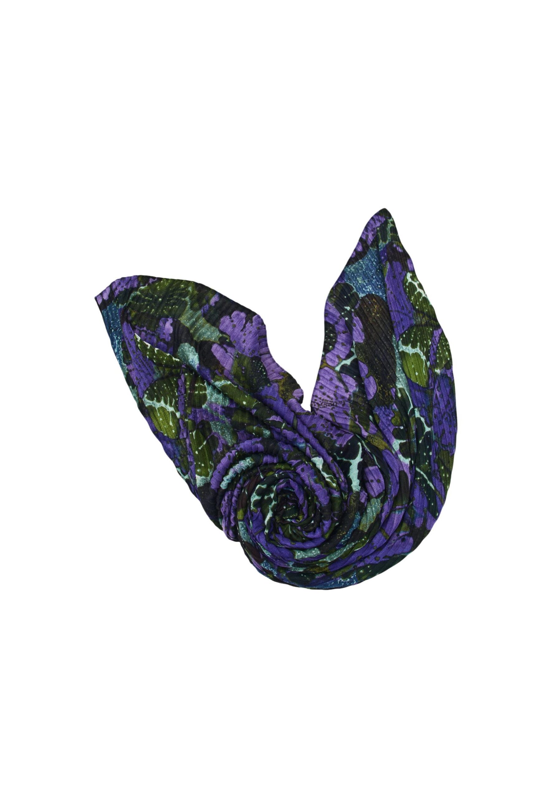 Desigual Scarf FOUL DOTTY PLISADO 195X80 ผ้าพันคอผู้หญิง