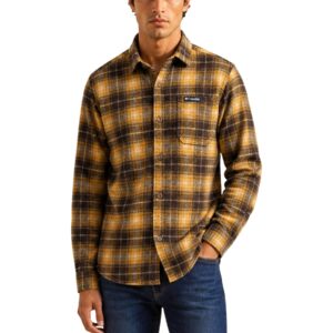 Shop Columbia Men’s Brown Shirt HUNTER ARCH at Brands Seekers