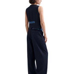 Shop Desigual Women’s Black Trousers PANT EXPRESS at Brands Seekers