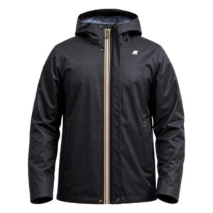 Shop Kway Men’s Black Blazer JACKO TWILL MARMOTTA at Brands Seekers