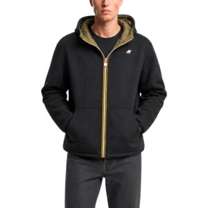Shop Kway Men’s Black Blazer JACK SPACER NYLON DOUBLE at Brands Seekers