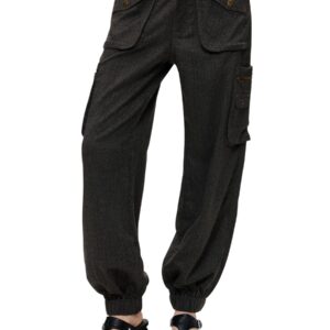 Shop Desigual Women’s Brown Trousers PANT URBAN at Brands Seekers
