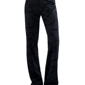 Shop Desigual Women’s Black Trousers PANT MICHELLE at Brands Seekers