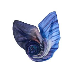 Shop Desigual Women’s Blue Scarf FOU CELESTIA at Brands Seekers