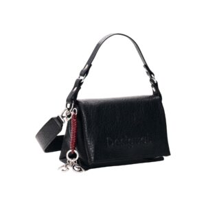 Shop Desigual Women’s Black Bag BAG HALF LOGO VENECIA 4 at Brands Seekers