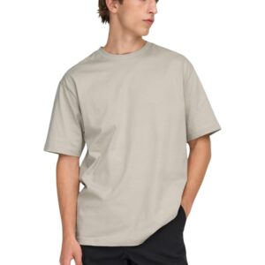 Shop Only & Sons Men’s Beige T-Shirt ONSFRED LIFE RLX SS TEE NOOS at Brands Seekers