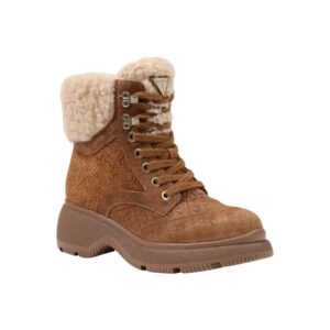 Shop Guess Women’s Beige Boot VIKKI at Brands Seekers