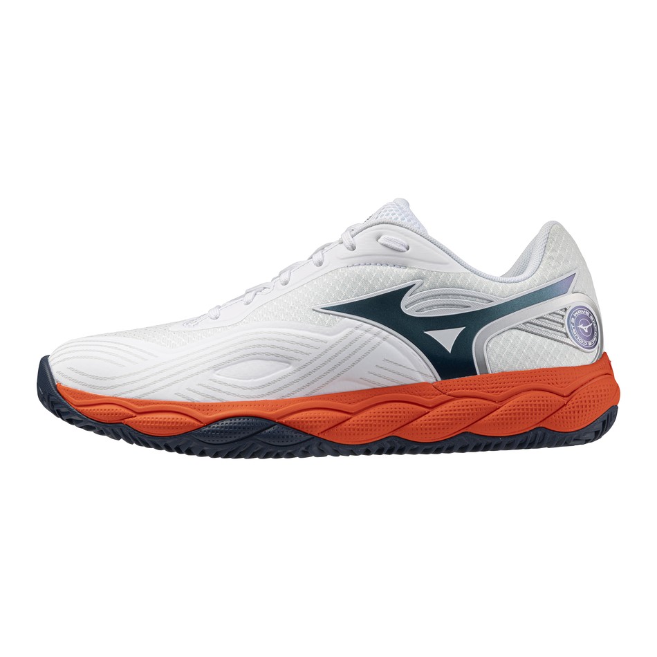 Shop Mizuno Men’s White Sneakers 61GC263402 at Brands Seekers