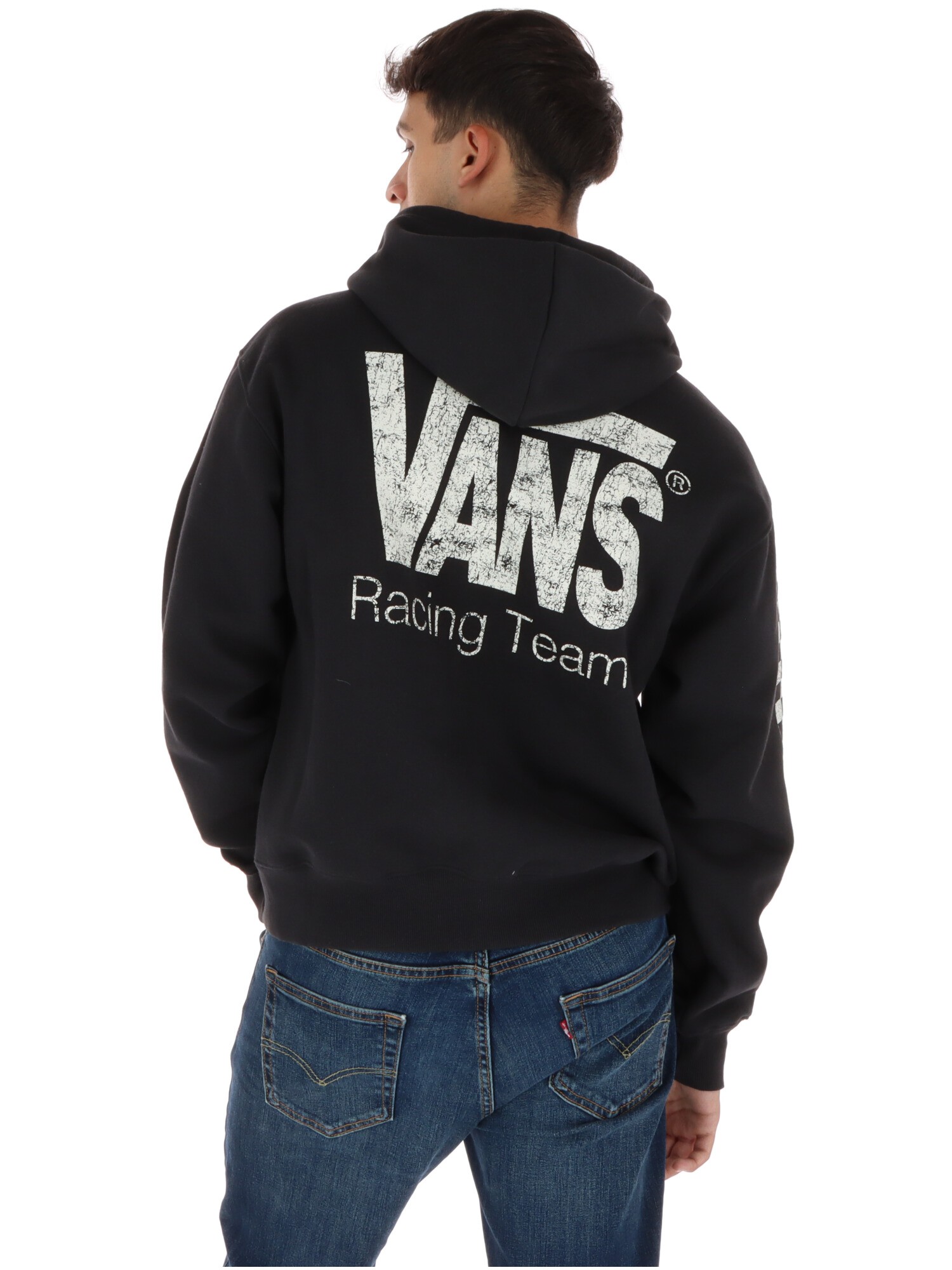 Vans VN000WT2BLK1 Férfi fekete pulóver