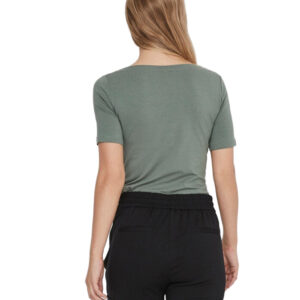 Shop Vero Moda Women’s Green T-Shirt 10231753 at Brands Seekers